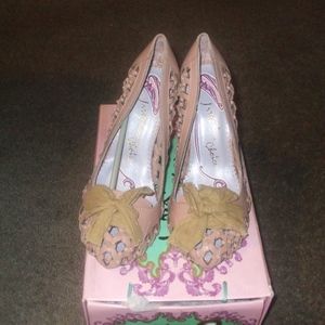 Irregular Choice Light Pink Heels